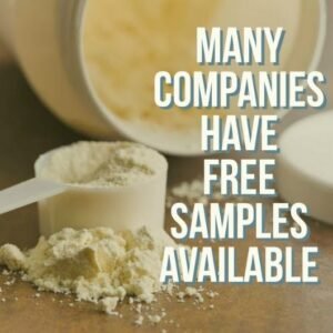 how to get free protein samples